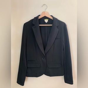 Merona Black Soft Blazer Jacket Medium